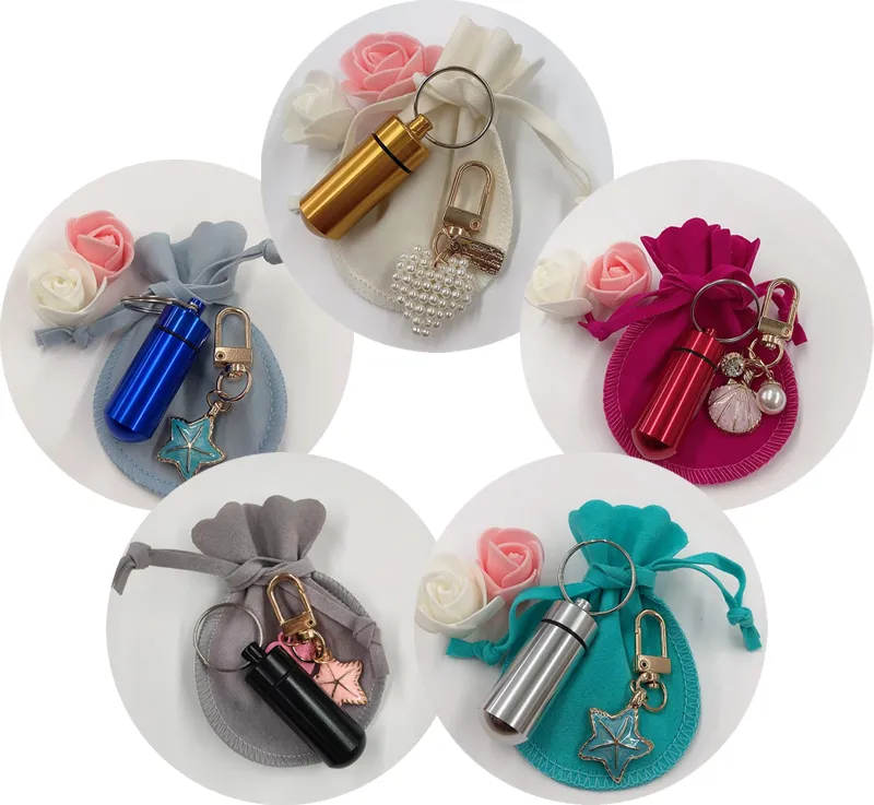 ペットの遺骨をカプセルに入れて携帯できるグッズ「天使のお守り」